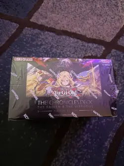 Yu-Gi-Oh Chronicles Deck The Fallen & The Virtuous All Foil Edition 1st Edition - Image 1