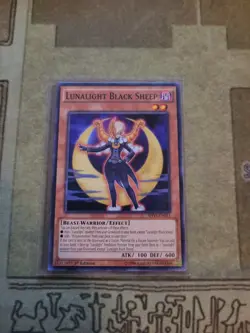 YUGIOH LUNALIGHT BLACK SHEEP SHVI-EN011 COMMON 1ST ED NM - Image 1
