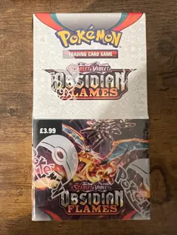 Pokemon TCG Obsidian Flames Half Booster Box Scarlet & Violet New & Sealed - Image 1
