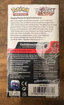 Pokemon TCG Obsidian Flames Half Booster Box Scarlet & Violet New & Sealed - Image 3
