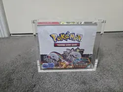 Pokemon TCG Scarlet & Violet Obsidian Flames Booster Box - SEALED with acrylic - Image 1