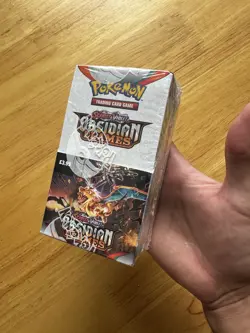 Pokemon TCG Scarlet & Violet Obsidian Flames Half Booster Box New Sealed - Image 1
