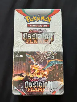 Pokemon TCG Scarlet & Violet Obsidian Flames Half Booster Box New Sealed - Image 1