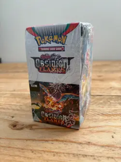 Pokemon TCG Scarlet & Violet Obsidian Flames Half Booster Box New Sealed - Image 1