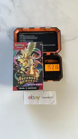 HEAVY WEIGHTED Pokemon TCG Ascended Heroes Booster Bundle Brand New and Sealed - Image 1