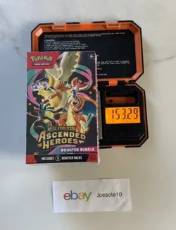 HEAVY WEIGHTED Pokemon TCG Ascended Heroes Booster Bundle Brand New and Sealed - Image 1