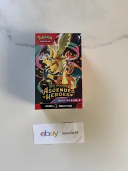 HEAVY WEIGHTED Pokemon TCG Ascended Heroes Booster Bundle Brand New and Sealed - Image 3