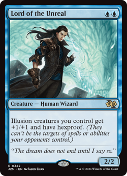 Lord of the Unreal (REGULAR) x1 - MTG Foundations Jumpstart J25 #322 - Image 1