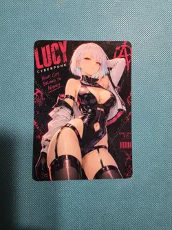 Beautiful Waifu Card- Lucy -Goddess ACG Custom DIY Fan Art Card - Image 1