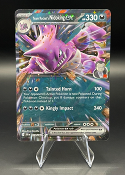 Team Rocket's Nidoking ex 119/182 DR - NM/M - Destined Rivals - Pokemon TCG - Image 1