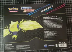 Pokemon TCG Crown Zenith Regieleki V Collection Kit Promo Oversize 7 Cards 2023 - Image 2