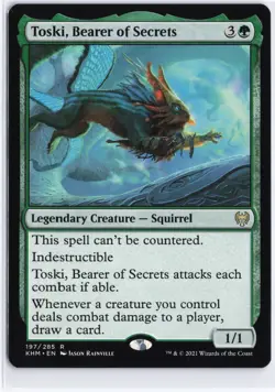 Toski, Bearer of Secrets Kaldheim #197 MTG NM / M Regular - Image 1