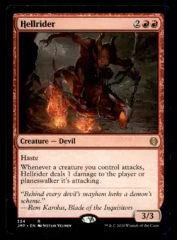 Hellrider LP Light Play Jumpstart MTG [12007] - Image 1
