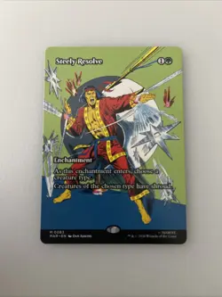 Steely Resolve (Borderless) Marvel Universe Eternal-Legal Regular - Image 1