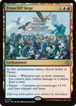 MTG Frostcliff Siege - Foil - Promo Pack, Promo Pack, Lightly Played, English - Image 1