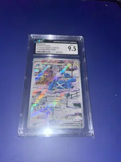 Pokemon GRADED 2024 Metagross 178/162 Illustration Rare M+ 9.5 CGC - Image 1
