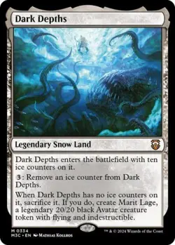 MTG English Dark Depths (Ripple Foil) NM Foil Commander: Modern Horizons 3 - Image 1