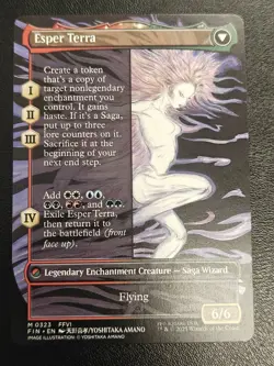 Terra, Magical Adept (Borderless) #0323 Final Fantasy Regular Mythic - NM/M - Image 2
