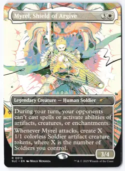 MTG Secret Lair Encyclopedia Myrel, Shield of Argive | Non-Foil | - Image 1