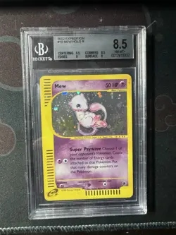 Pokemon Vintage 2002 Expedition Mew BGS 8.5 E Reader Holo - Image 1