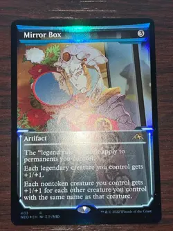 1x FOIL SHOWCASE MIRROR BOX - Kamigawa - MTG - Magic the Gathering - Image 1