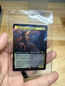 Lotho, Corrupt Shirriff (Extended Art) (Surge Foil) borderless mtg Lotr - Image 1