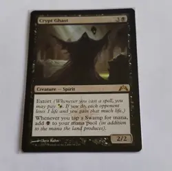 MTG Crypt Ghast Regular, English Gatecrash 61/249 Rare Black - Image 1