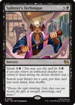 Splinter's Technique 0080 Teenage Mutant Ninja Turtles MTG NM/M - Image 3