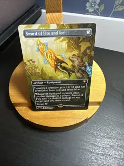 Sword of Fire and Ice (Borderless) Special Guests Regular MTG Near Mint - Image 1