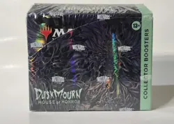 Magic: The Gathering Duskmourn Collector Booster Box, NIB, Sealed, 12 packs - Image 1