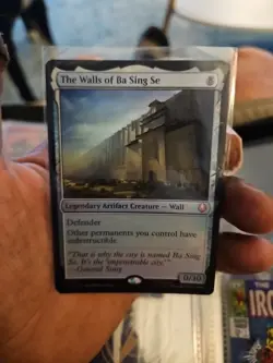 The Walls of Ba Sing Se Set#: 0261 MTG Avatar The Last Airbender NM - Image 1