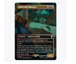 MTG Rohirrim Chargers Borderless The Lord of the Rings 0496 Regular - Image 1