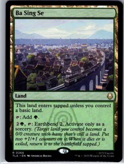 Ba Sing Se 266 Rare Avatar: The Last Airbender Magic: The Gathering Near Mint - Image 1