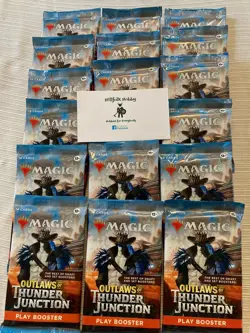 Magic The Gathering - Outlaws Of Thunder Junction Booster Pack - Lot Of 18 - Image 1