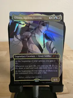 MTG Oloro, Ageless Ascetic (Rainbow Foil) Secret Lair Slay the Day 1962 NM - Image 1