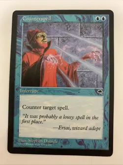MTG LP Counterspell Tempest Free Shipping In The US With Tracking - Image 1