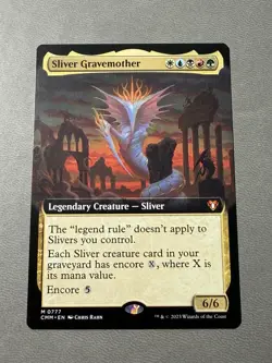 Sliver Gravemother - Extended Art Near Mint, English Commander Masters CMM - Image 1