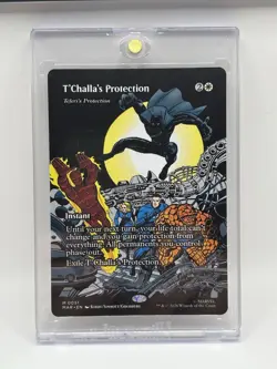 Magic: The Gathering Marvel Super Heroes T’Challa’s Protection Mythic - Image 1