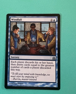 Windfall - Commander - 2011 - MTG - Magic the Gathering - Image 1