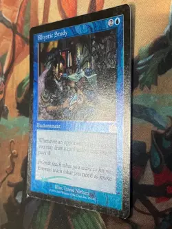 Rhystic Study Prophecy Foil - Lightly Played LP MTG - Image 3