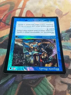 Rhystic Study Prophecy Foil - Lightly Played LP MTG - Image 5
