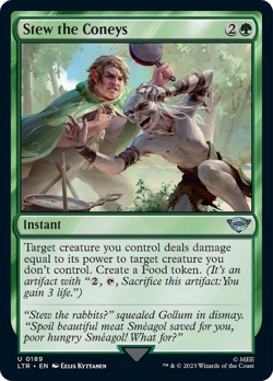 Stew the Coneys [The Lord of the Rings: Tales of Middle-Earth] Magic MTG - Image 1