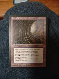 Lava Tubes MTG Ice Age CCG TCG Magic The Gathering NP/NM+ - Image 1