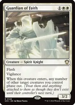 Guardian of Faith 148 Commander: Secrets of Strixhaven Magic: The Gathering NM - Image 3