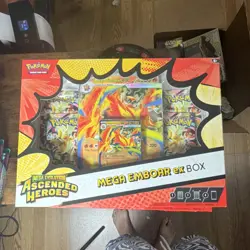 Pokemon TCG Ascended Heroes Mega Emboar ex Booster Box Lot of 5 English - Image 1