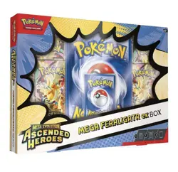 Pokemon- Ascended Heroes Mega Feraligatr ex Box - Image 3