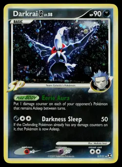Pokemon Card - Darkrai G Rising Rivals 3/111 Holo Rare - Image 1