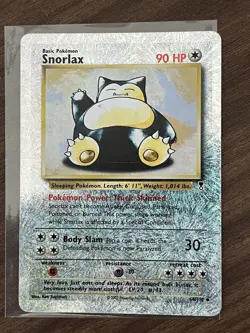 Pokemon - SNORLAX - Legendary Collection Reverse Holo #64/110 Vintage 2002 - Image 1