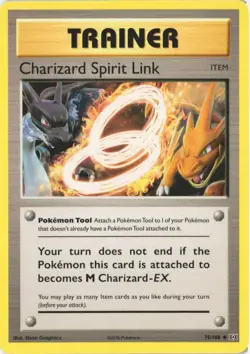 Charizard Spirit Link 75/108 Uncommon Evolutions Pokemon Near Mint - Image 1