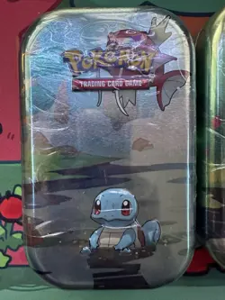 POKEMON TCG: Kanto Friends Mini Tins Squirtle And Charmander BRAND NEW - Image 3